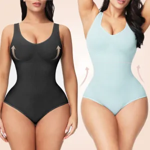 Open Crotch Seamless Faja Sculpting One Piece Bodyshaper