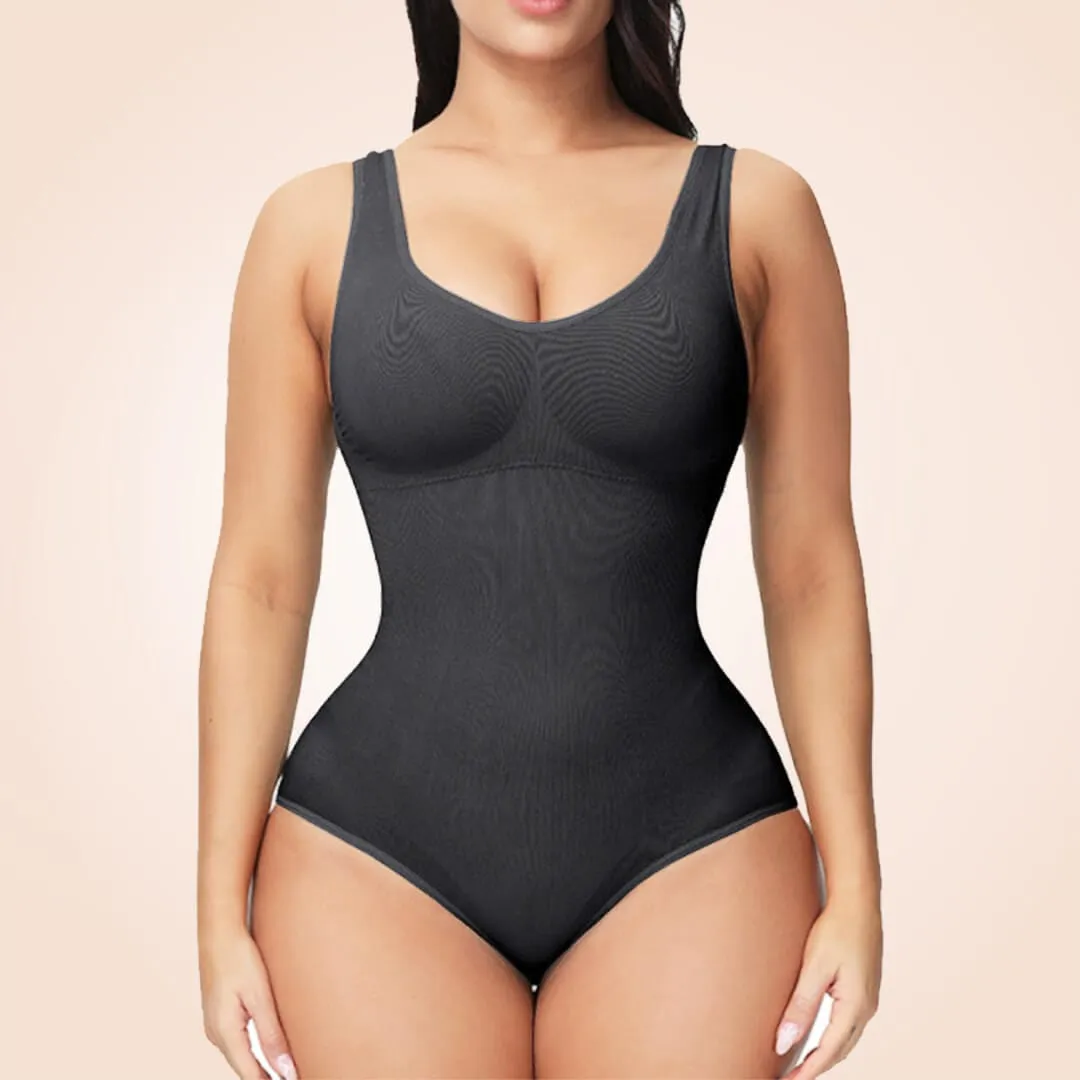 Open Crotch Seamless Faja Sculpting One Piece Bodyshaper