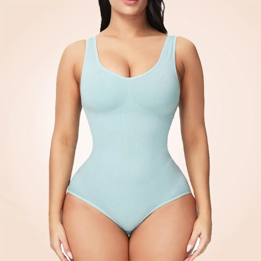 Open Crotch Seamless Faja Sculpting One Piece Bodyshaper
