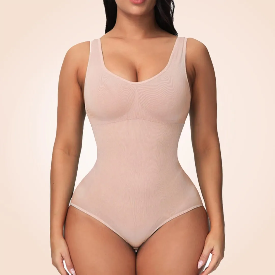 Open Crotch Seamless Faja Sculpting One Piece Bodyshaper