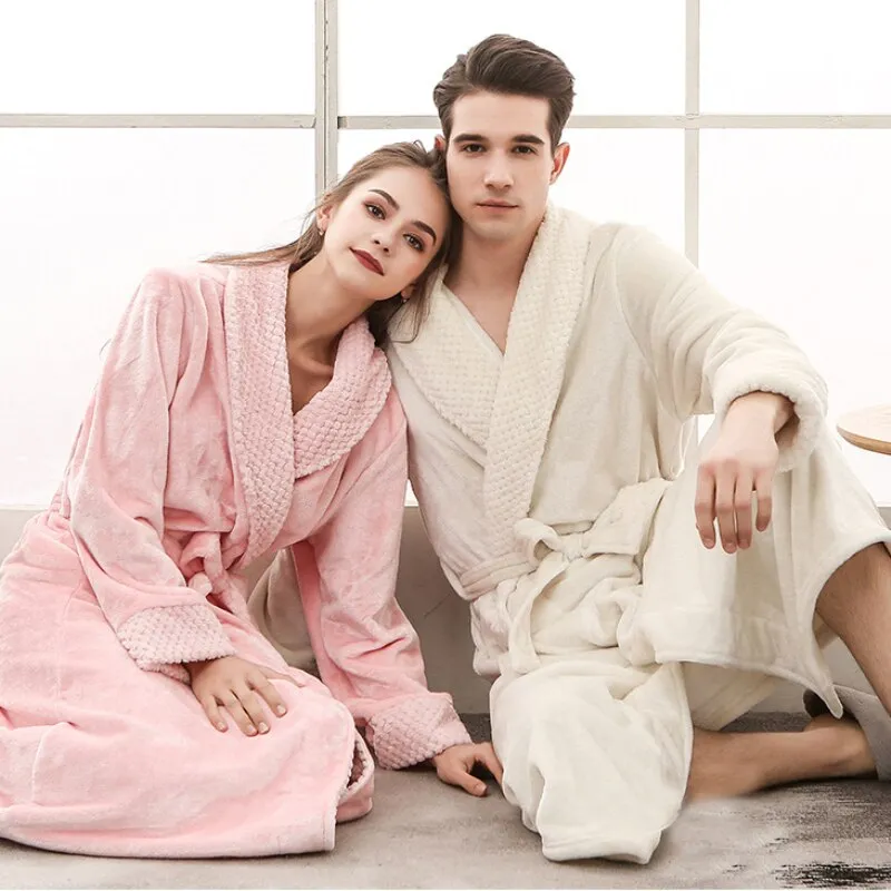 Quinna Long Robe – Luxurious Softness & Elegant Comfort