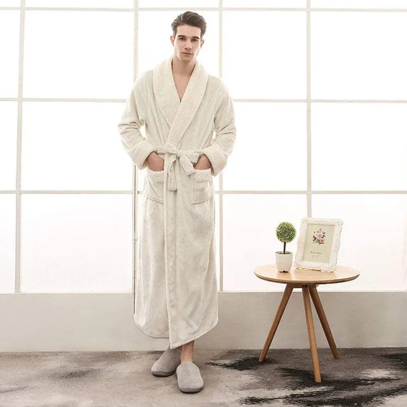 Quinna Long Robe – Luxurious Softness & Elegant Comfort
