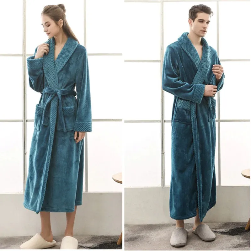 Quinna Long Robe – Luxurious Softness & Elegant Comfort