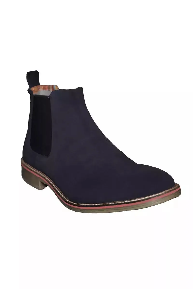Roamers Chelsea Boot In Navy