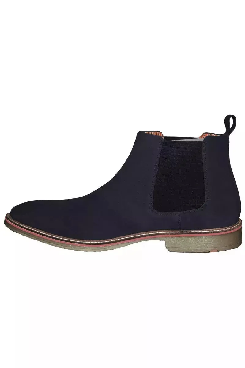 Roamers Chelsea Boot In Navy