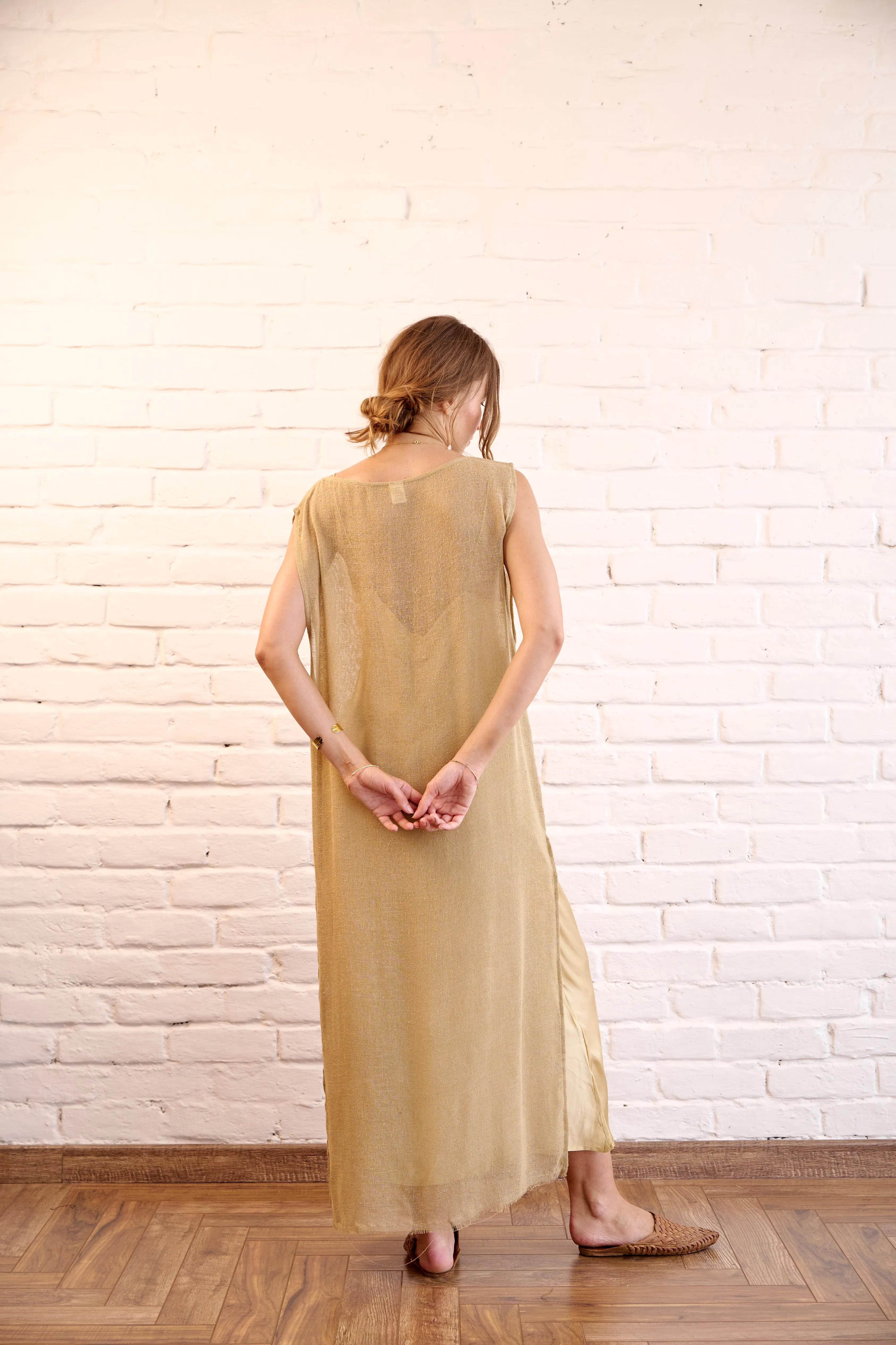 Sandal Dress | Almond