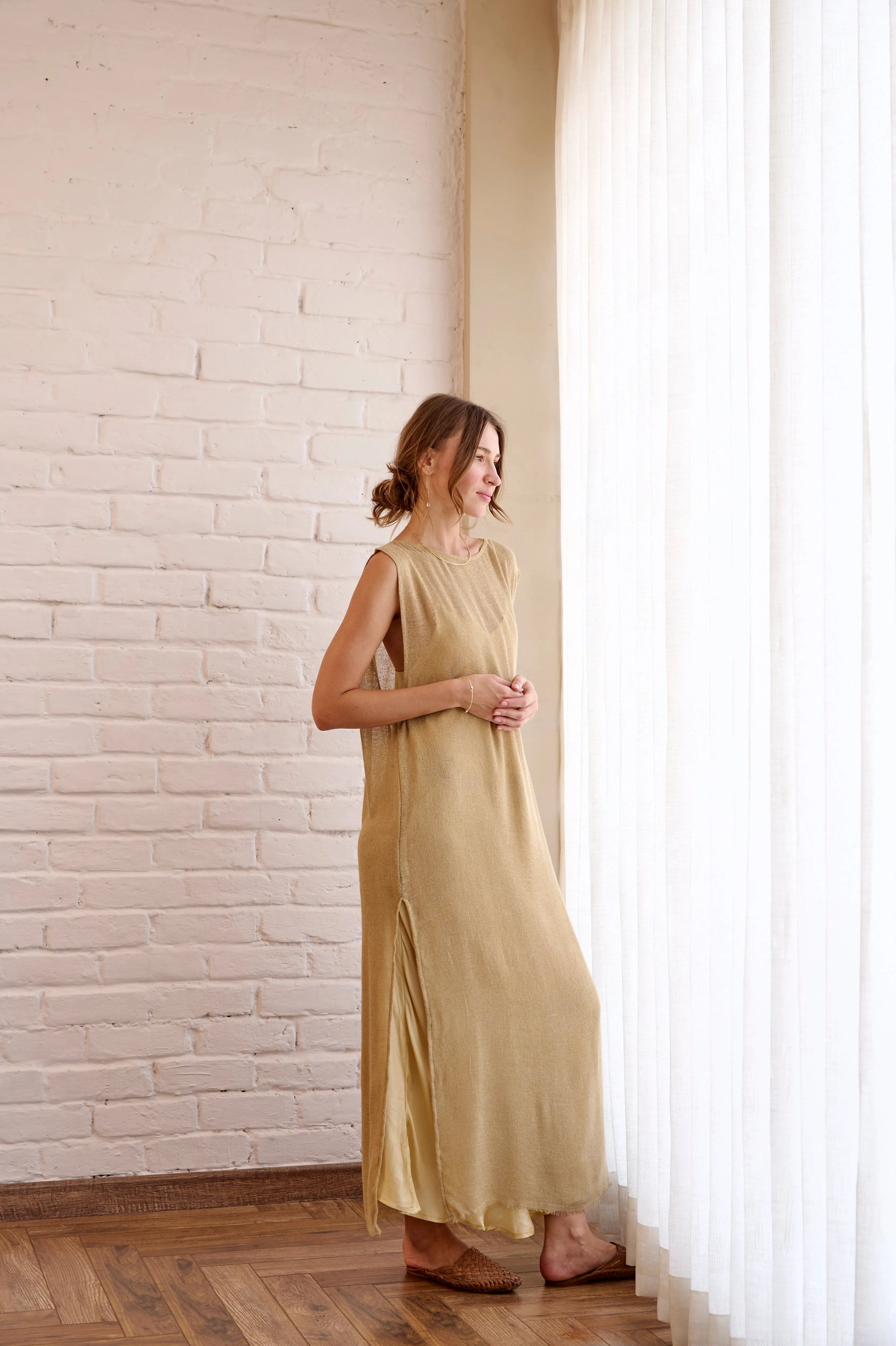 Sandal Dress | Almond