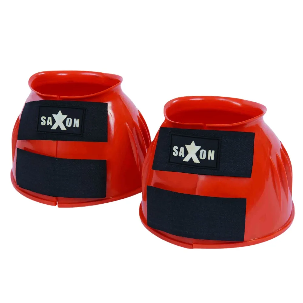 Saxon Double Tape PVC Ribbed Bell Boots | Eleven Colours