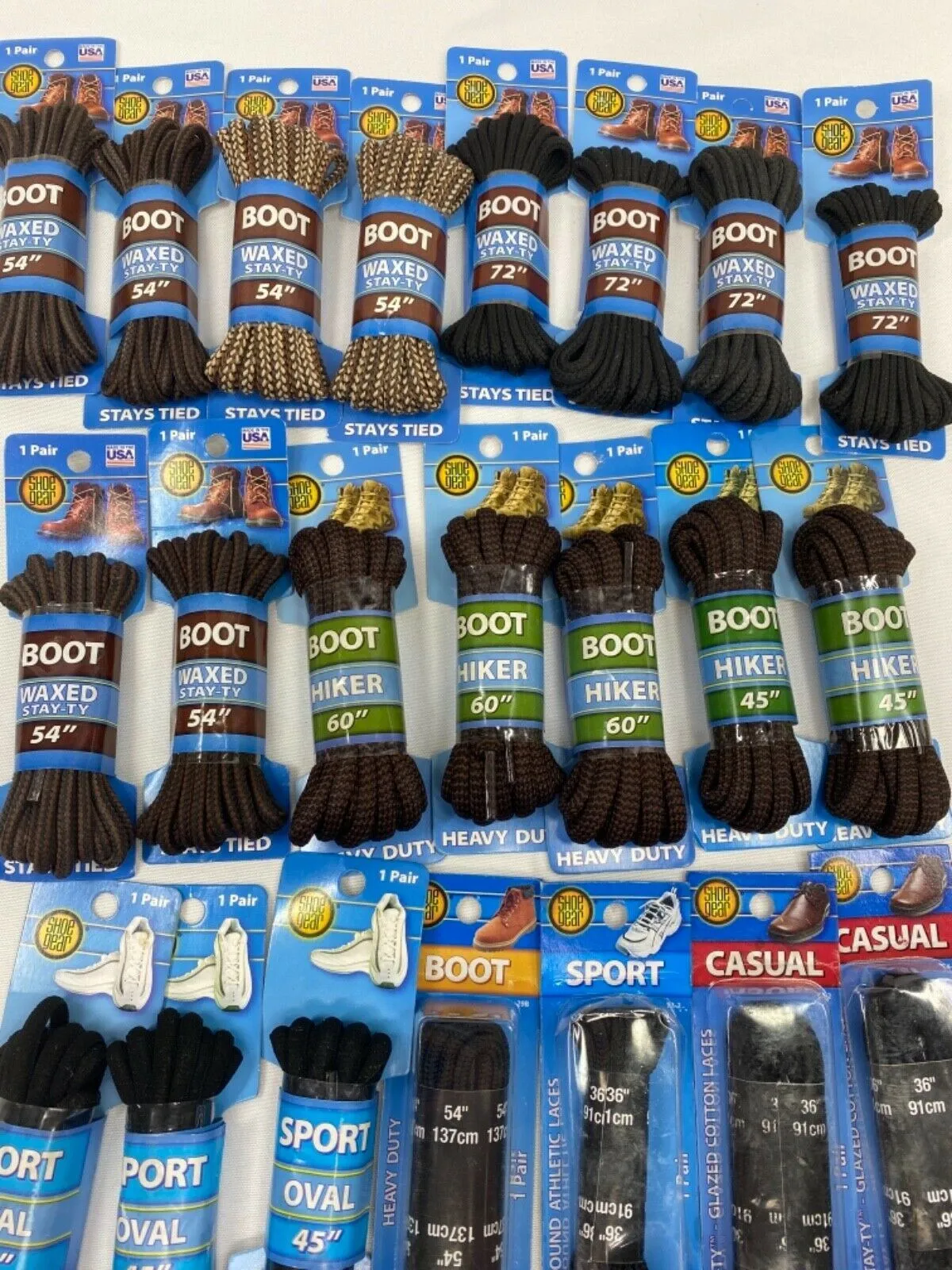 Shoe Gear Boot & Shoe Laces YOU CHOOSE Buy More Save & Combine Shipping