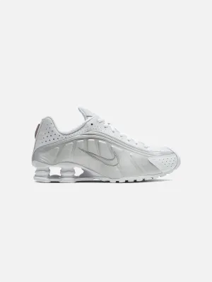 Shox R4 "White and Metallic Silver"
