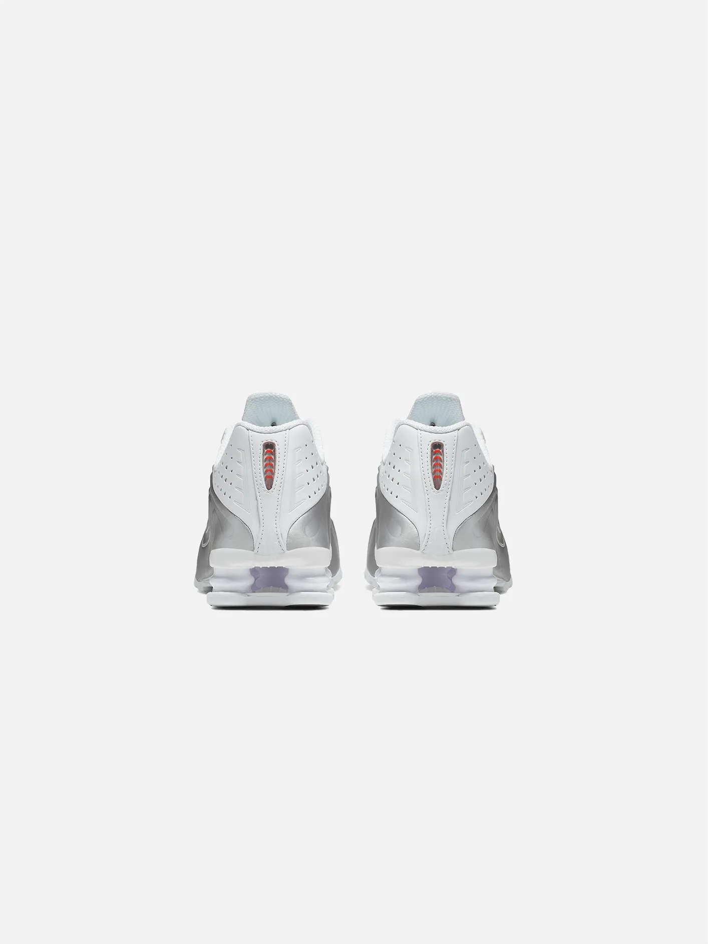 Shox R4 "White and Metallic Silver"