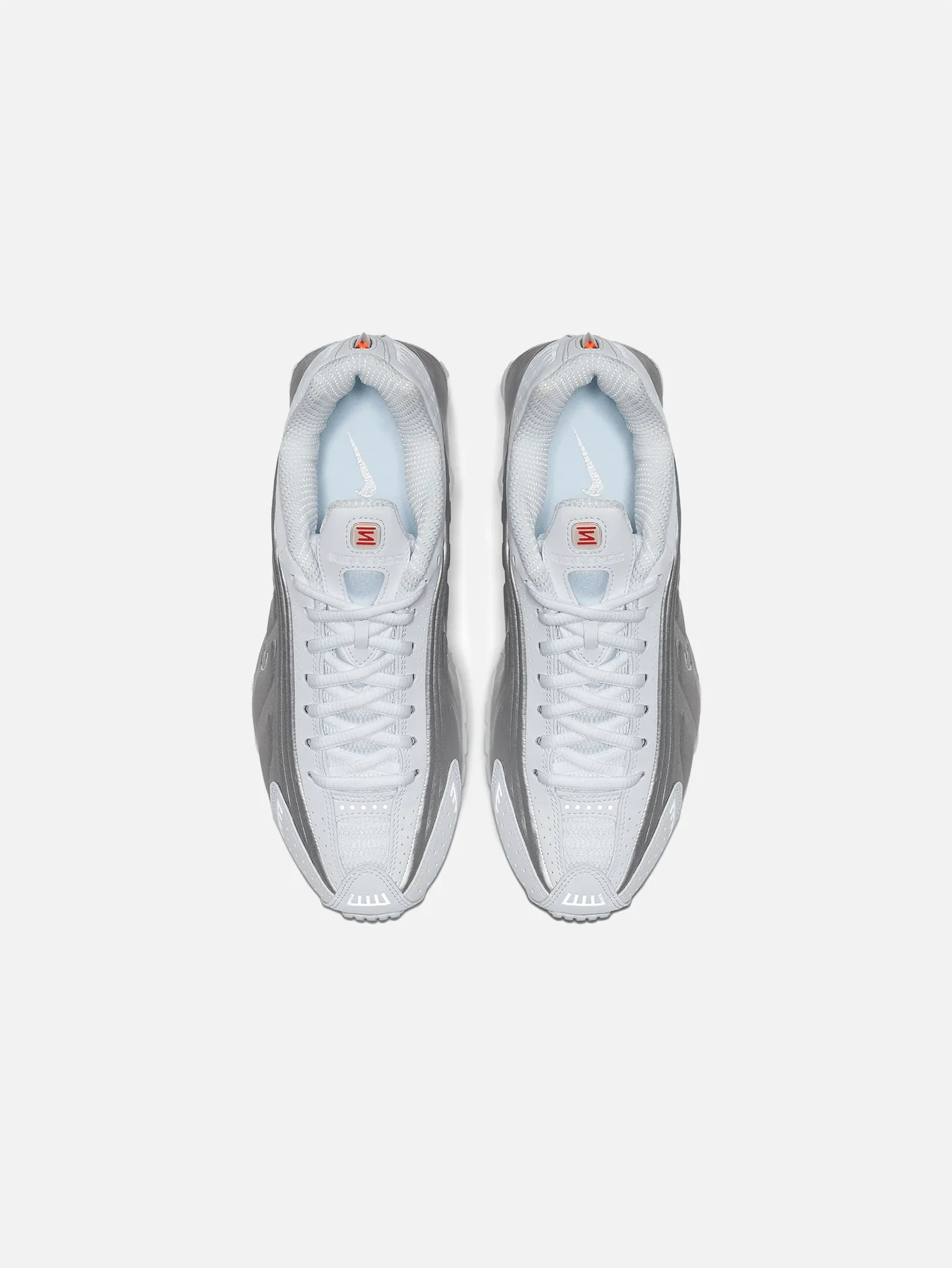 Shox R4 "White and Metallic Silver"