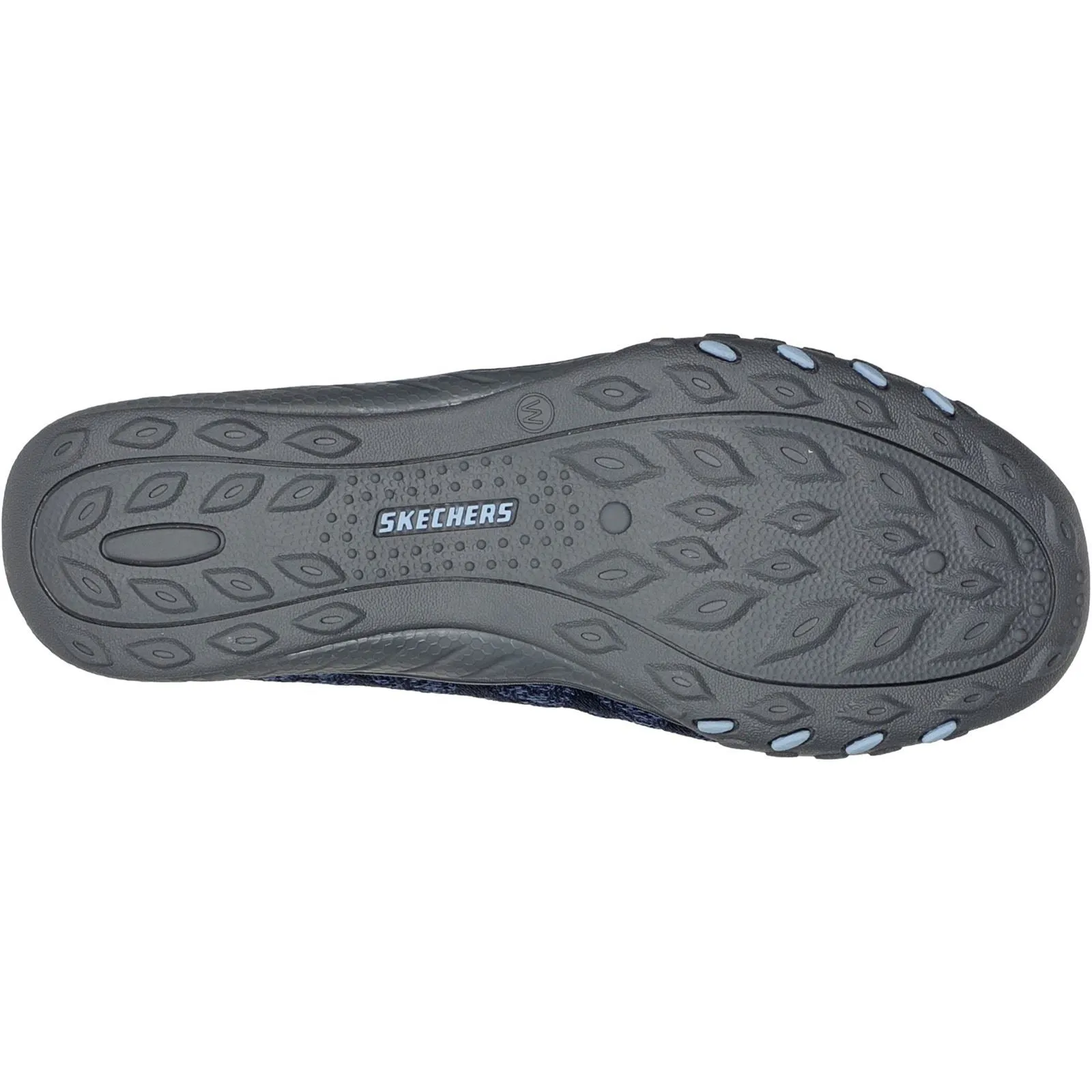 Skechers 100301 Relaxed Fit Breathe Easy Infi Knity Sneakers für Damen, weite Passform, Marineblau