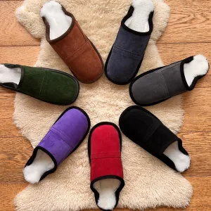 Slip On Sheepskin Mule Slippers - The Burton