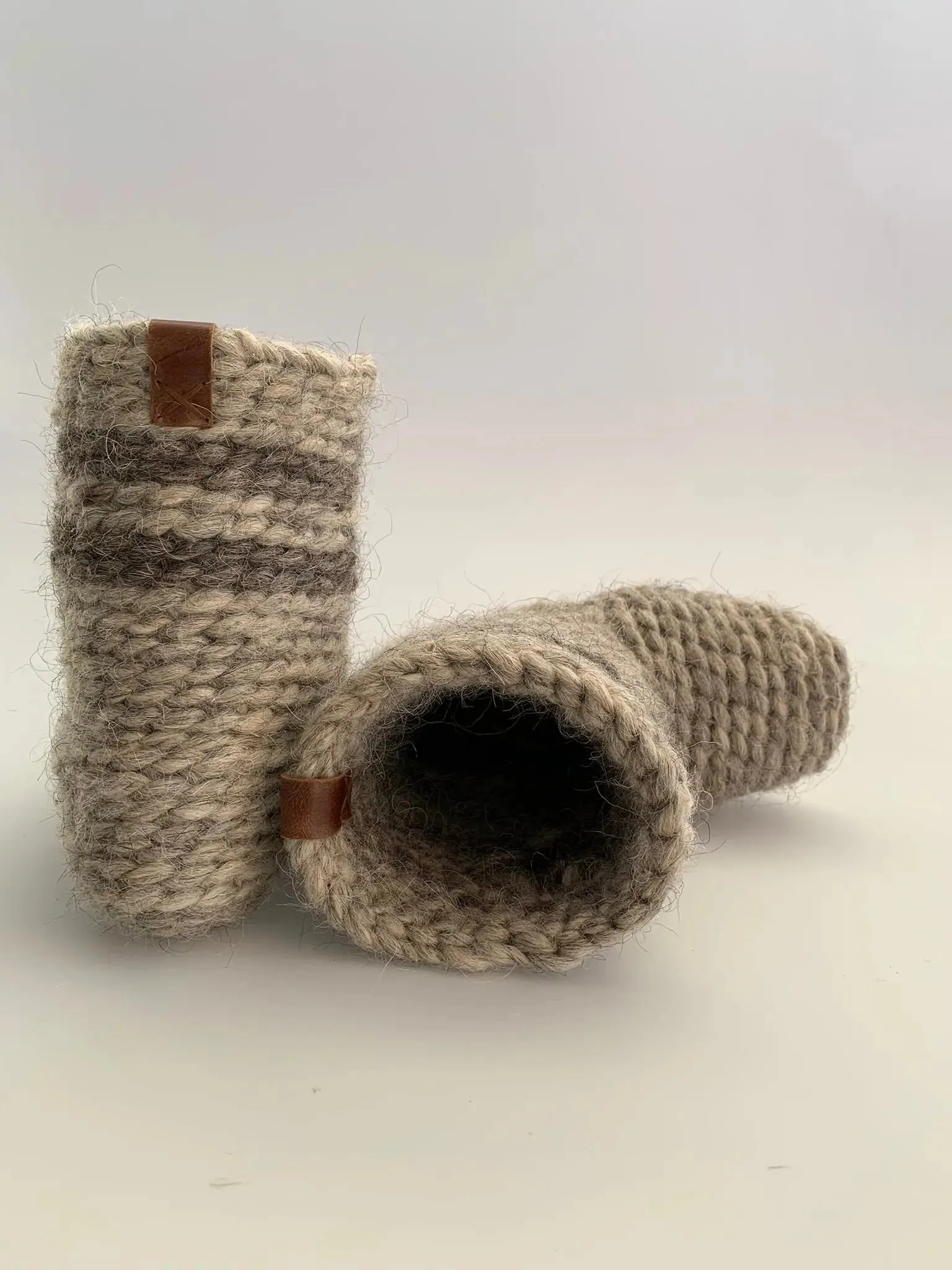 Slippers Boots  Indoor  Wool Organic High
