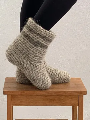 Slippers Boots  Indoor  Wool Organic High