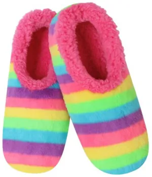 Slumbies® Cosy Women's Slippers ~ Over the Rainbow Original