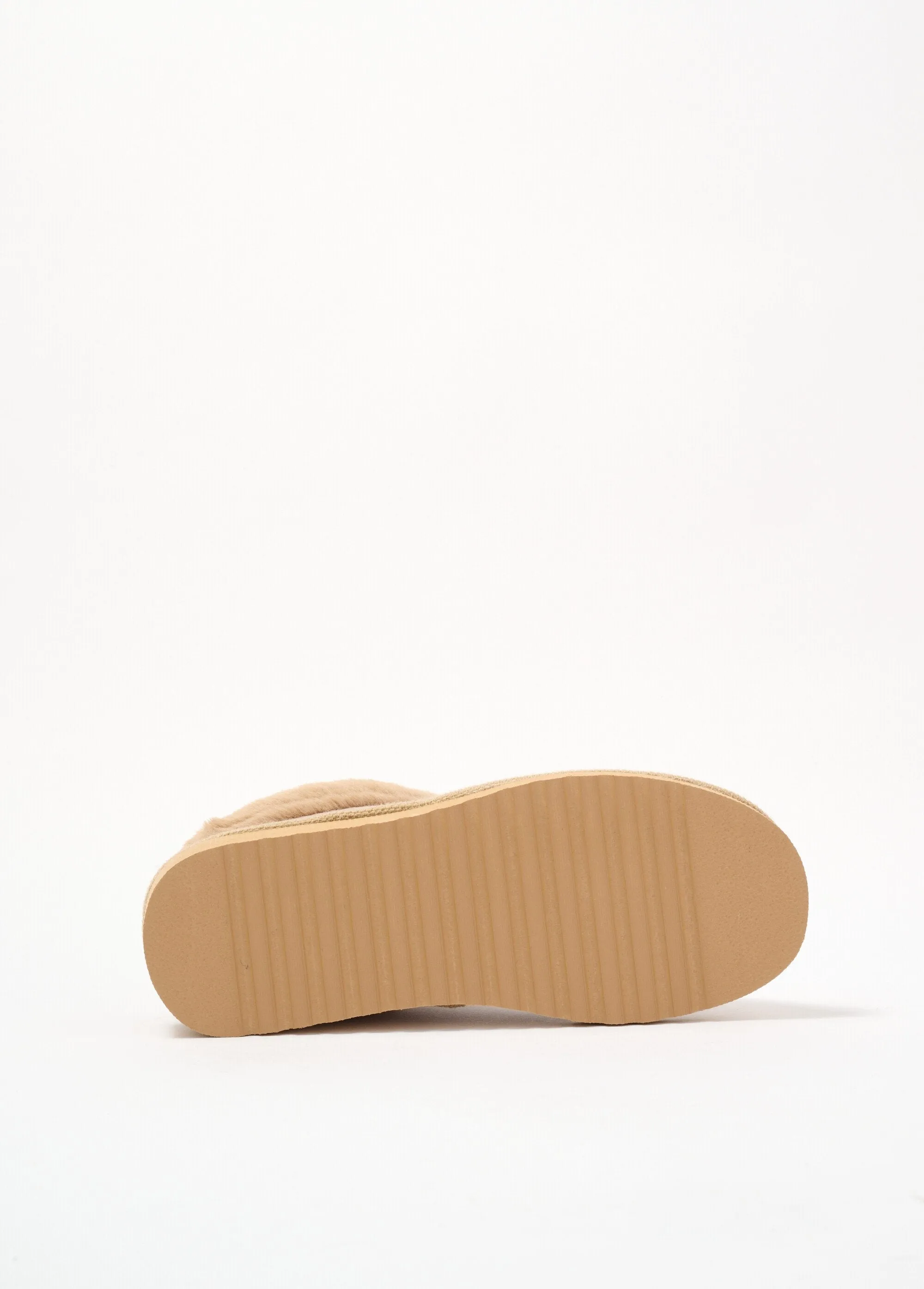 Soft vegan comfort width booties