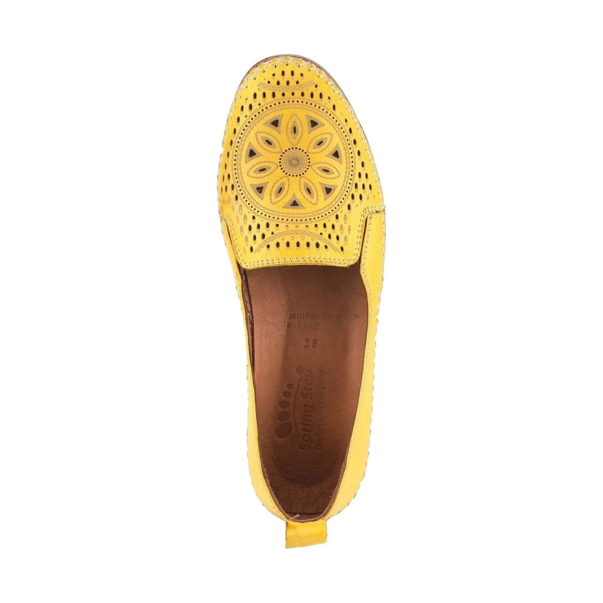 Spring Step Women's Ingrid Slip On Loafer - Yellow