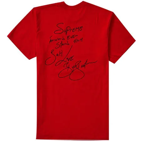 Supreme Buju Banton Tee- Red