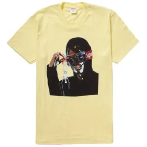 Supreme Creeper Tee- Pale Yellow
