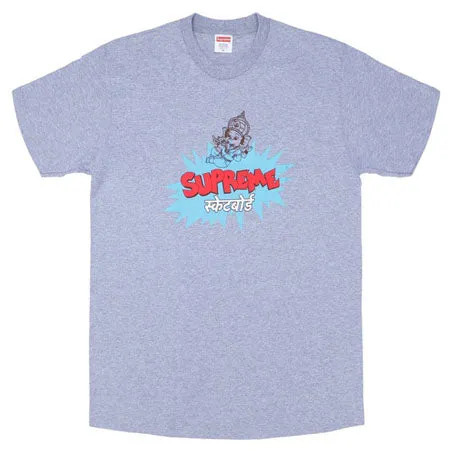 Supreme Ganesha Tee- Heather Grey