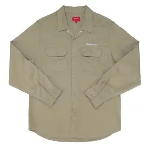 Supreme Mike Kelley AhhYouth! Work Shirt- Khaki