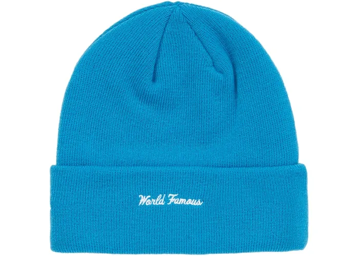 Supreme New Era Box Logo Beanie (FW18)- Bright Royal