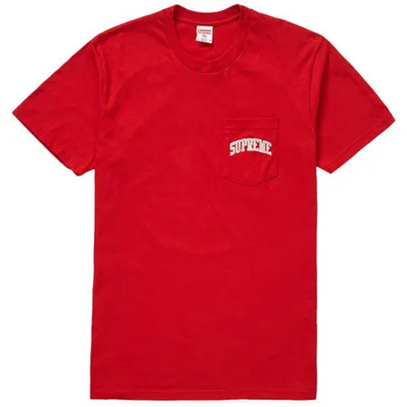 Supreme NFL x Raiders x '47 Pocket Tee- Red