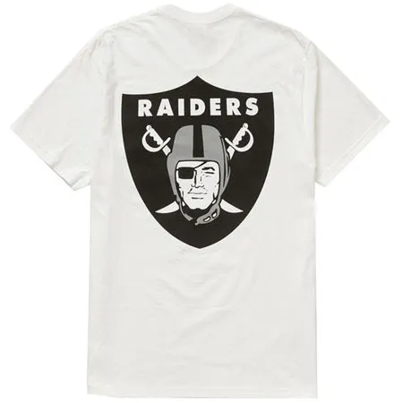 Supreme NFL x Raiders x '47 Pocket Tee- White