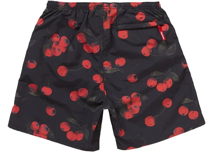 Supreme Nylon Water Short (SS19)- Black Cherry