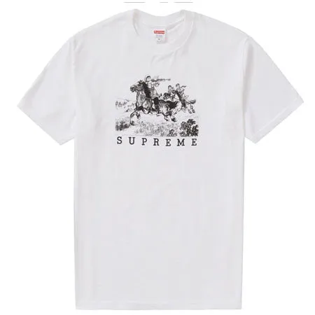 Supreme Riders Tee- White