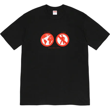 Supreme Save The Planet Tee- Black