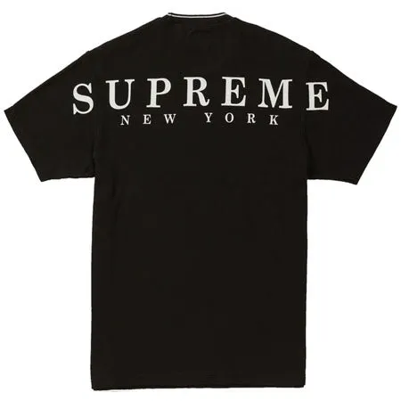 Supreme Stripe Rib Waffle Top- Black