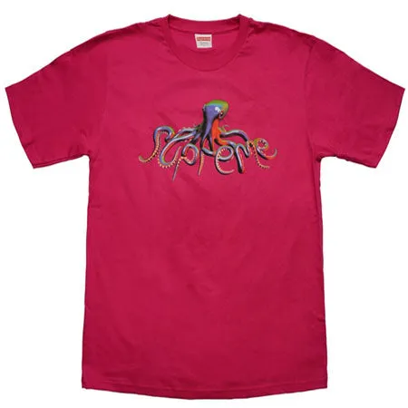 Supreme Tentacles Tee- Hot Pink