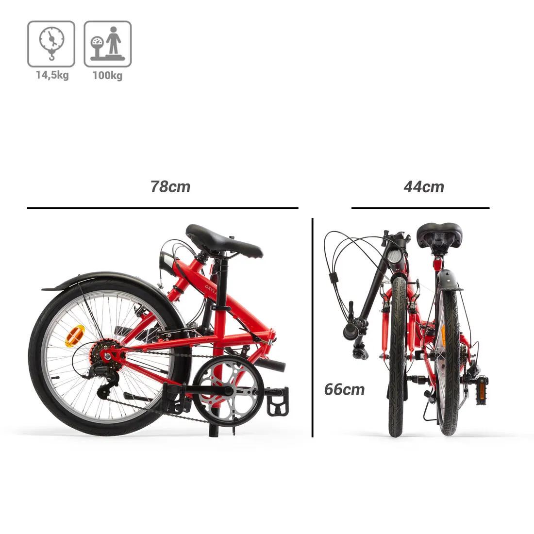 Tilt 120 folding bike