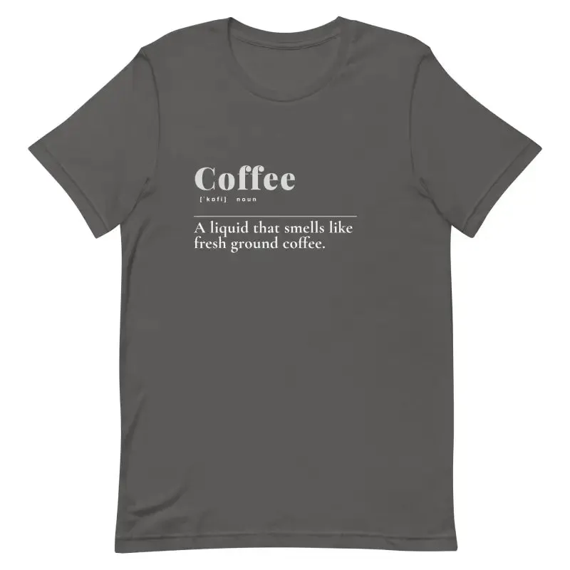 Trendy Unisex t Shirt with Coffee Vibe