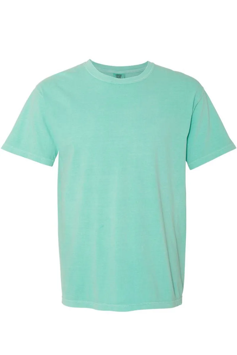 Turquoise Boot Stitch Comfort Colors Adult Ring-Spun Cotton Tee