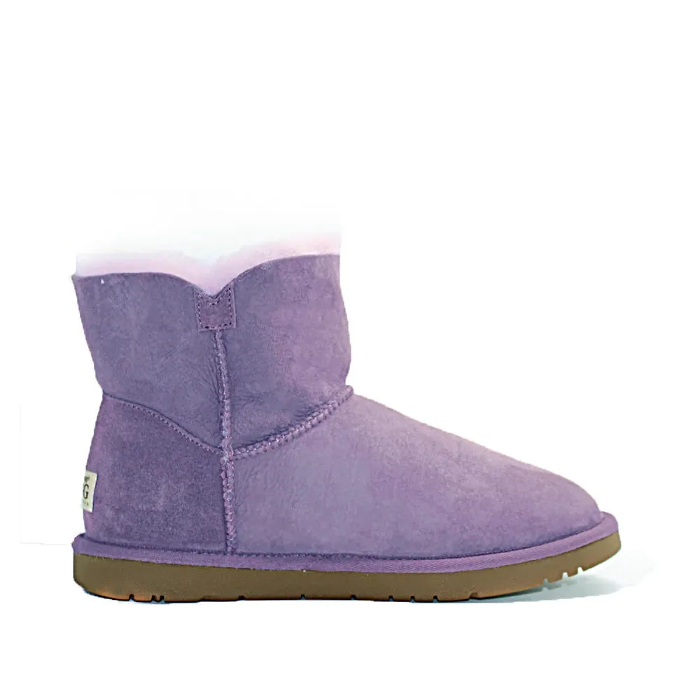 UGG CLASSIC ONE BUTTON SUEDE BOOTS