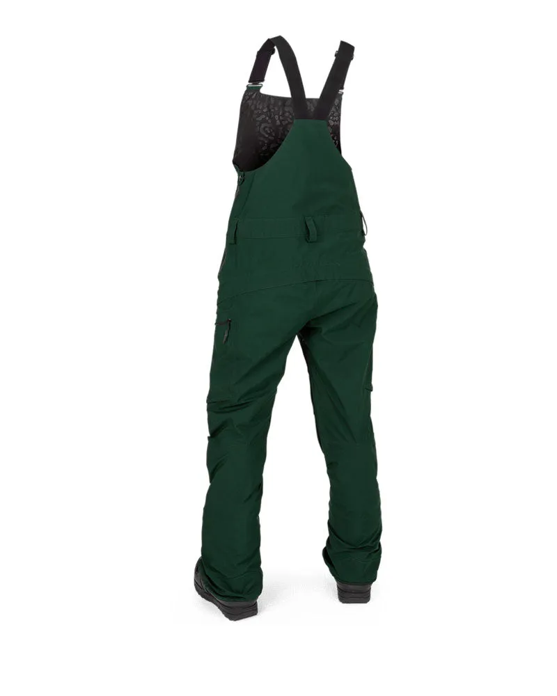 Volcom Women's Elm Stretch Gore Bib Overall Scarab Smp 2025