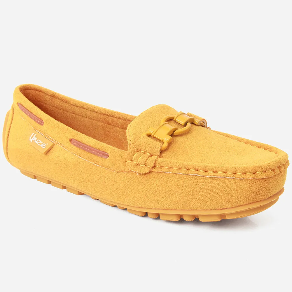 Women "KACE" Suede Moccasins