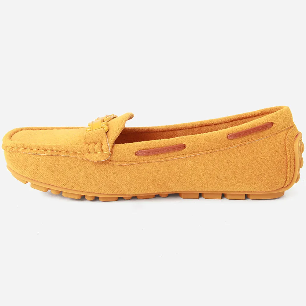 Women "KACE" Suede Moccasins