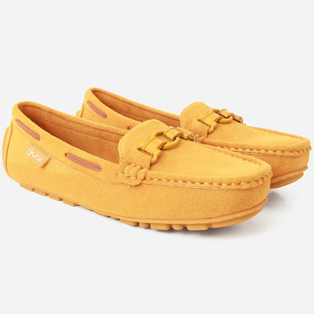Women "KACE" Suede Moccasins
