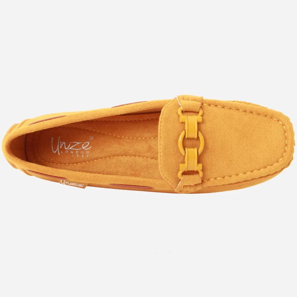 Women "KACE" Suede Moccasins