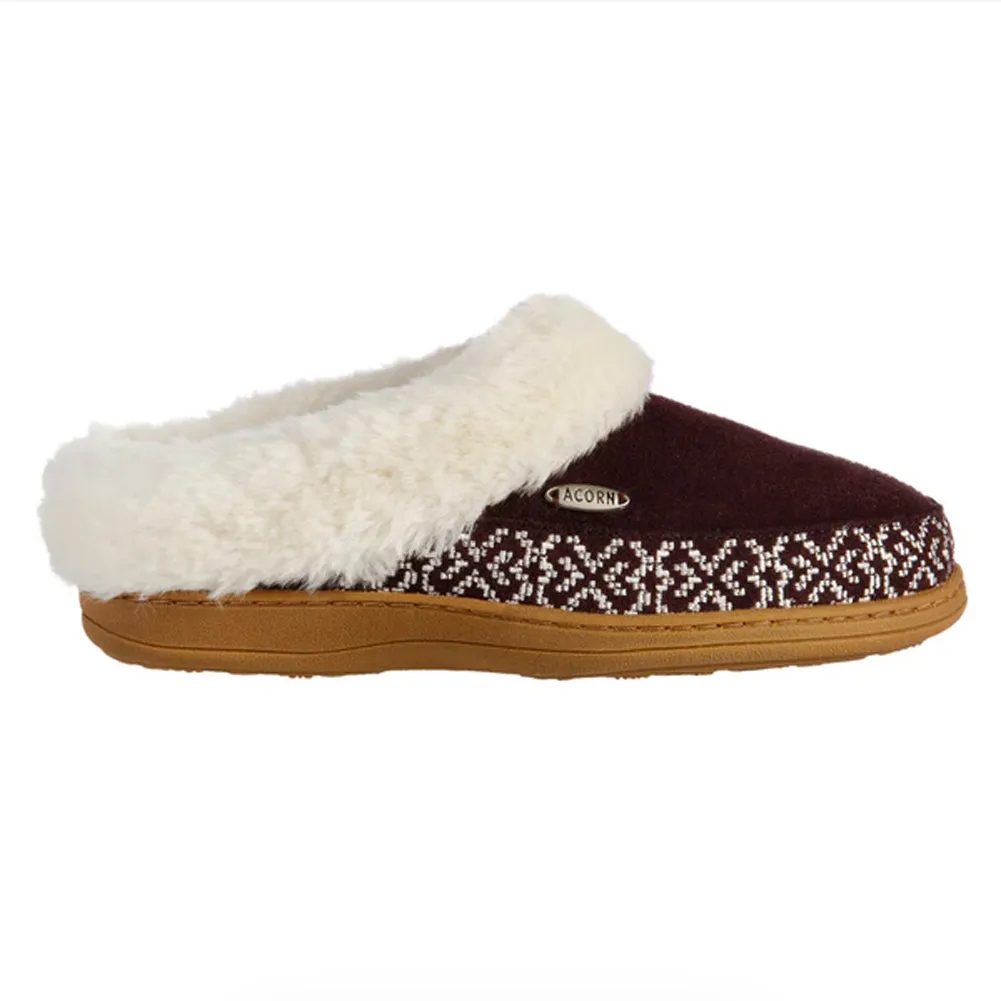 Women's Greta Embroidered Clog Slipper - A23012