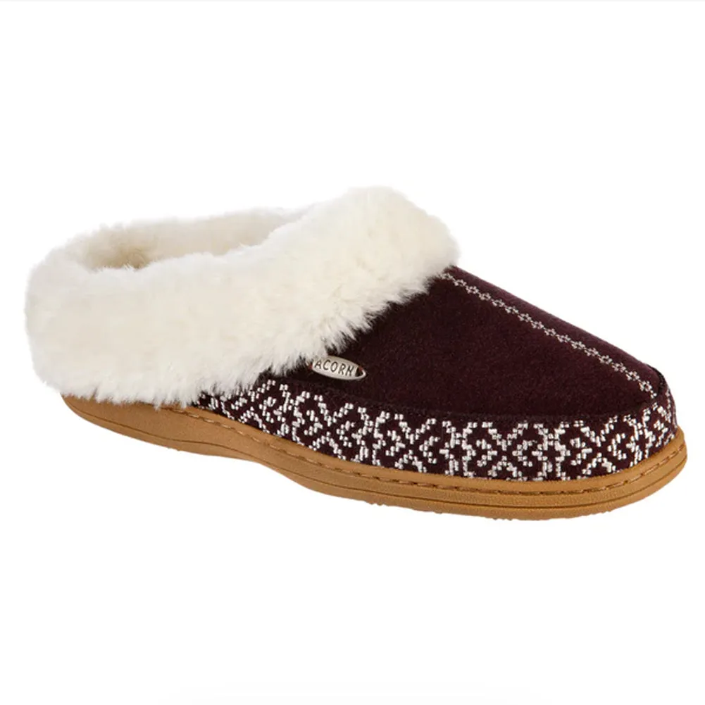 Women's Greta Embroidered Clog Slipper - A23012