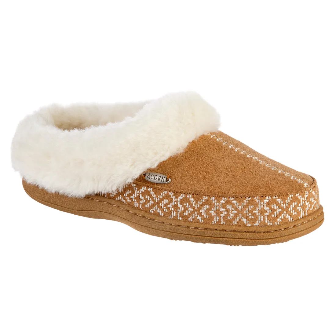 Women's Greta Embroidered Clog Slipper - A23012