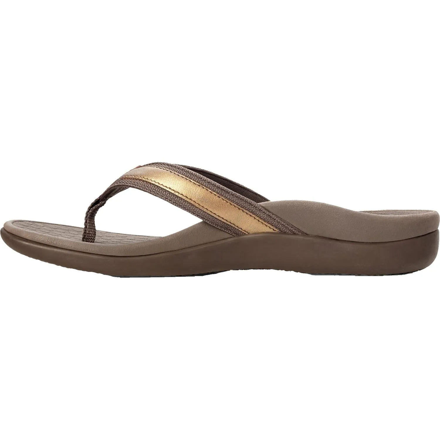 Women's Vionic Tide II Bronze Metallic Leather