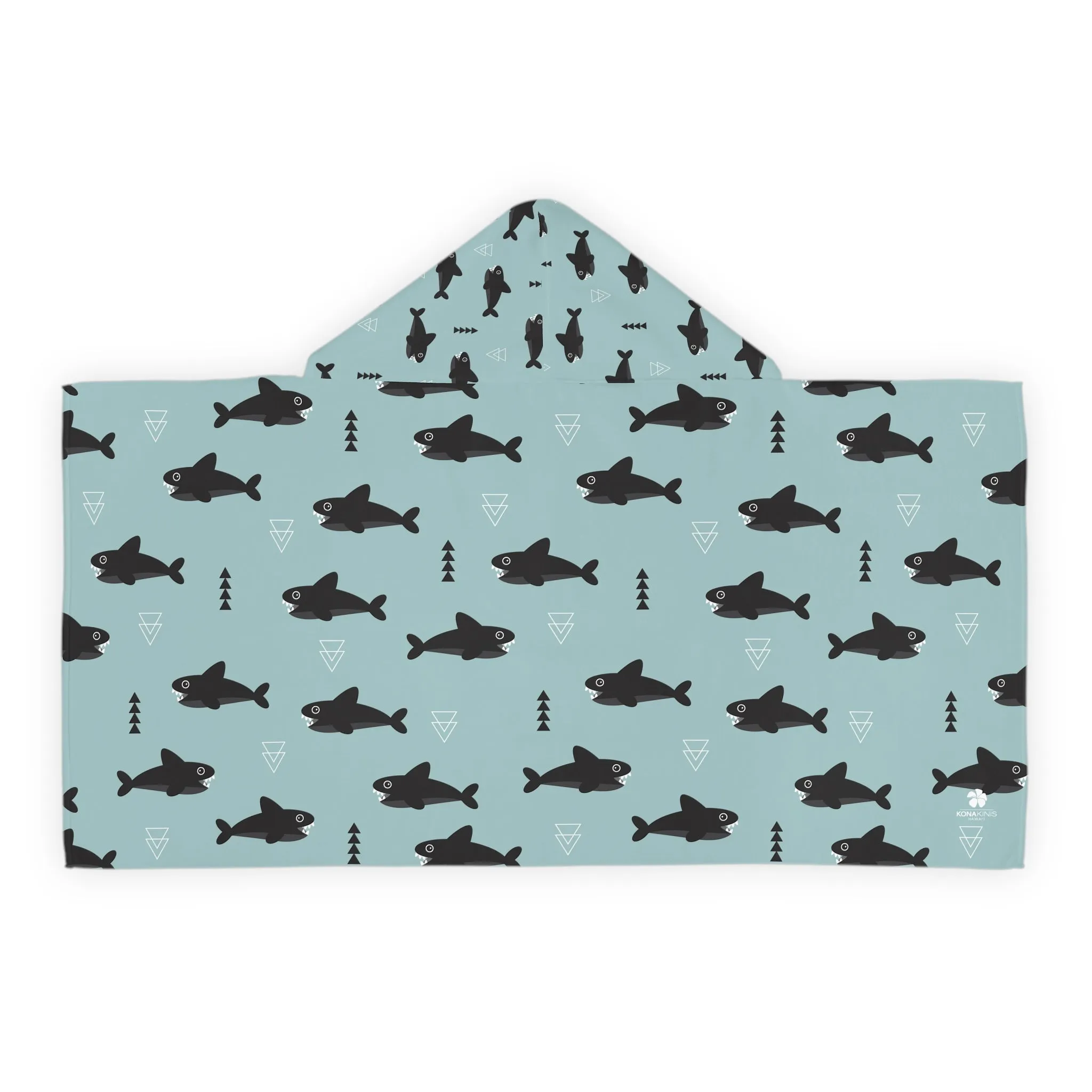 Youth Hooded Towel - Shark Bite