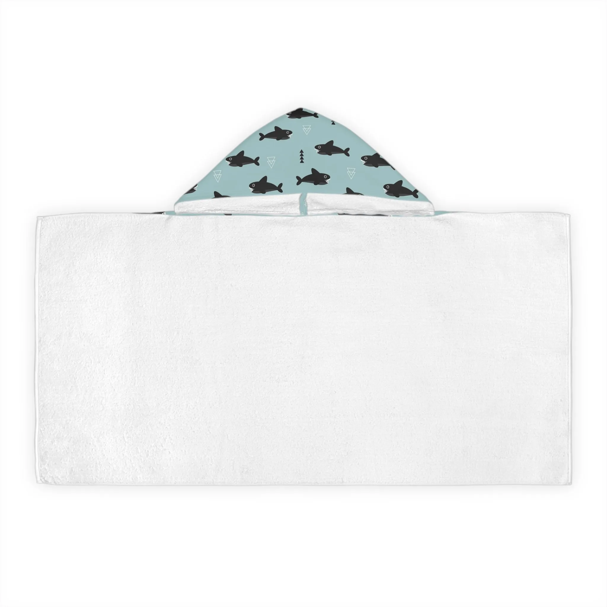 Youth Hooded Towel - Shark Bite